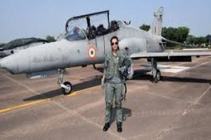 Flight Lieutenant Mohana Singh became the first IAF woman pilot to fly Hawk jets