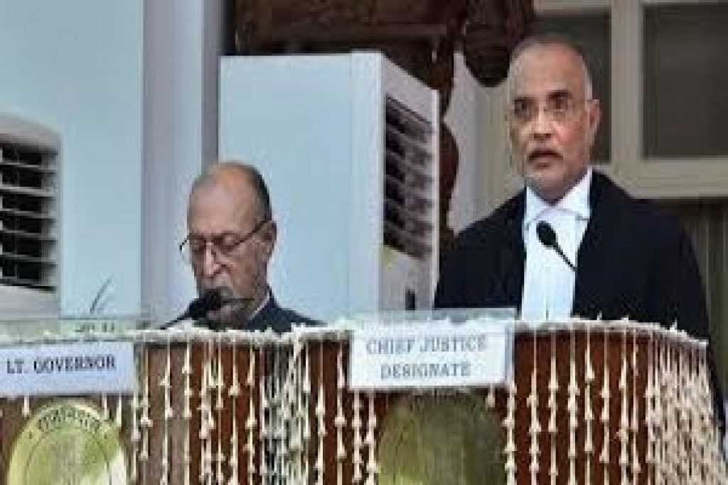 Justice Dhirubhai Naranbhai Patel Takes Oath As New CJI Of Delhi High Court