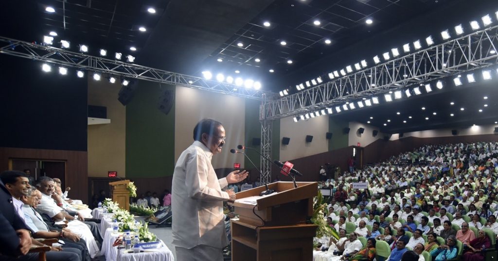 Venkaiah Naidu released a book Listening, Learning and Leading