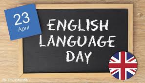 English Language Day is celebrated on 23 April