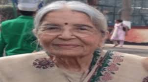 Padma Shri awardee and Social worker Vidyaben passes away