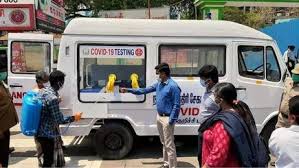 India set up first mobile Covid-testing lab