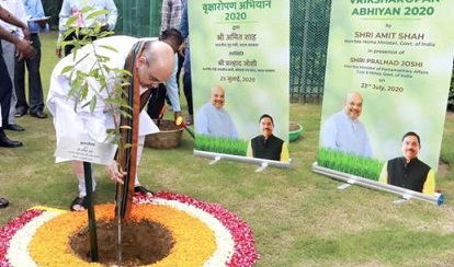 Govt launches Tree Plantation Campaign 2020 of the Coal Ministry