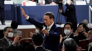 Yoshihide Suga elected as new head of Japan's ruling party