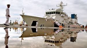 Rajnath Singh commissioned Indian Coast Guard ships