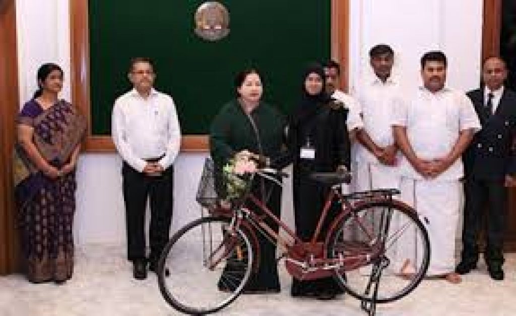 Tamil Nadu Free Bicycle Scheme