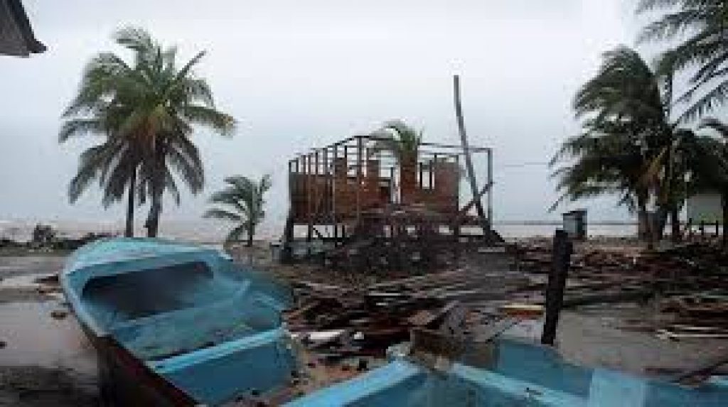 Hurricane Iota made landfall in Central America