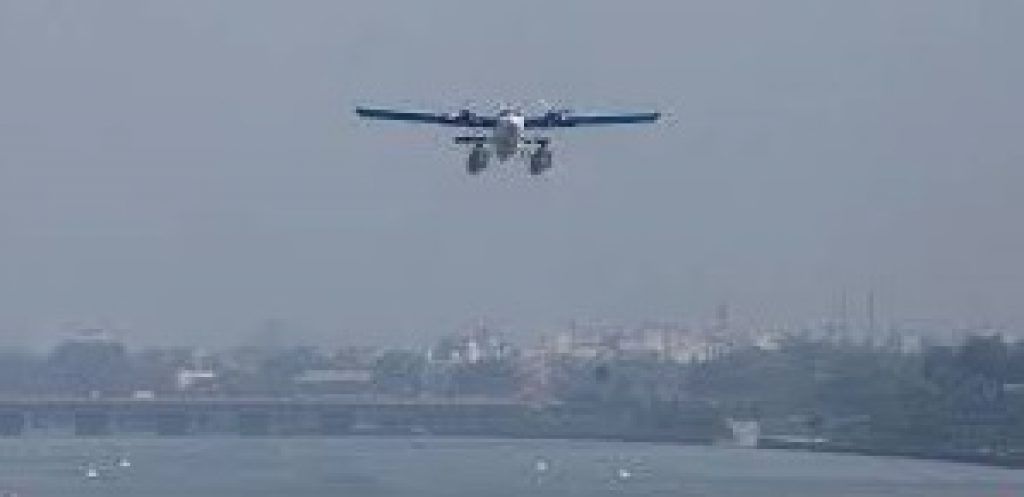 Ahmedabad-Kevadia seaplane keeps flying to Maldives for maintenance