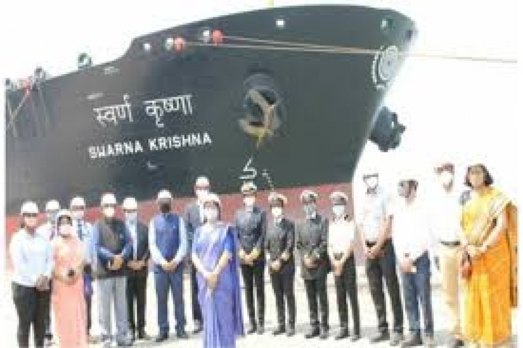 Swarna Krishna becomes first to pilot ship in maritime history