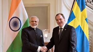 Virtual Summit between Prime Ministers of India and Sweden
