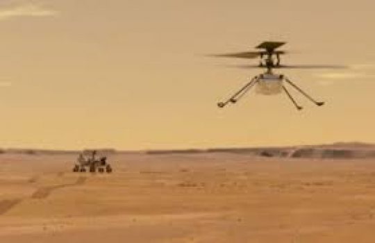 NASA's Ingenuity Helicopter Takes Flight on Mars