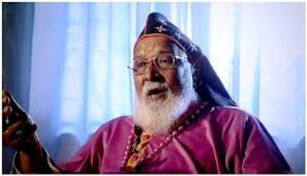 Philipose Mar Chrysostom Mar Thoma Valiya Metropolitan passed away