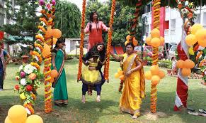 Raja Parba festival is celebrated in Odisha