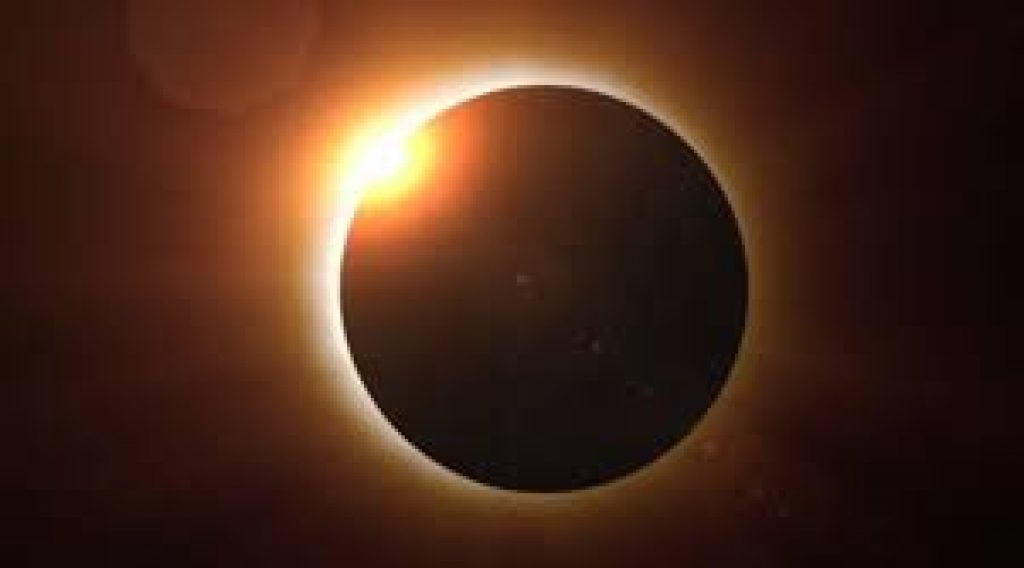 The First Solar Eclipse of 2021