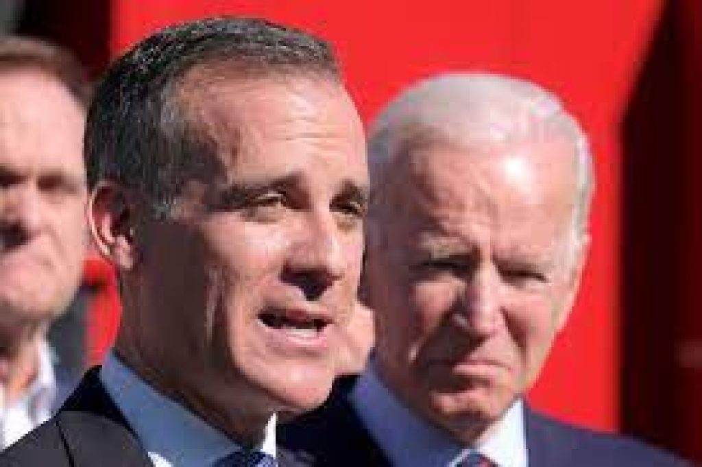 Biden nominated Los Angeles Mayor Garcetti to be US ambassador to India