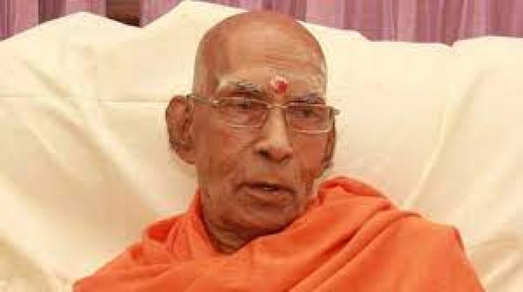 Former head of Sivagiri Mutt, Swami Prakashananda passed away