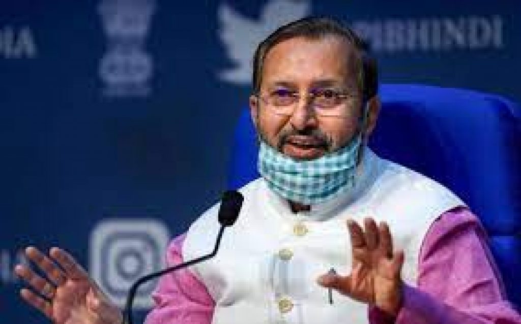 Prakash Javadekar inaugurated Virtual India Pavilion at 74th Cannes Film Festival