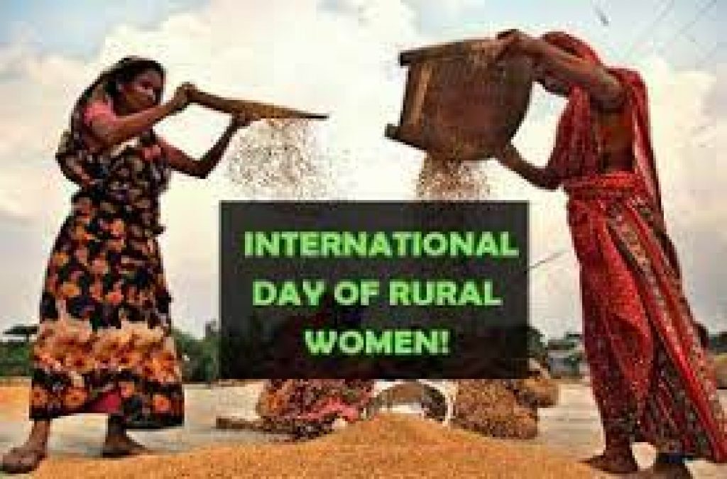 International Day of Rural Women: 15 October