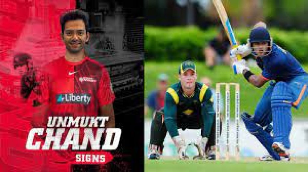 Unmukt Chand becomes the 1st Indian male to sign up for BBL