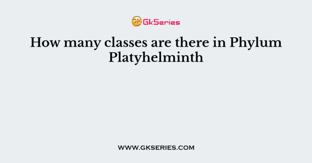 how-many-classes-are-there-in-phylum-platyhelminth