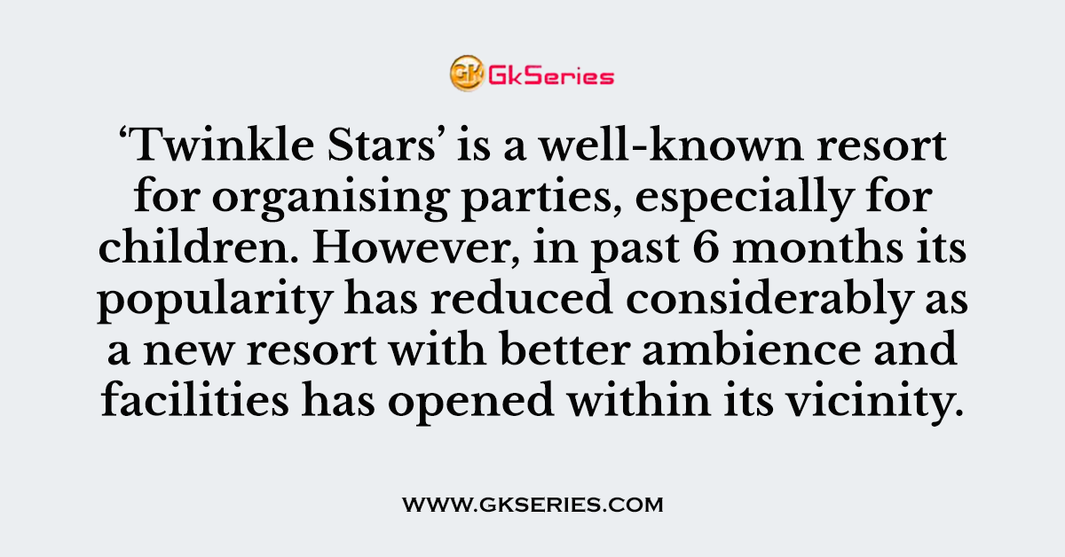 Name the related feature of business environment which has influenced the business of ‘Twinkle Stars’ adversely