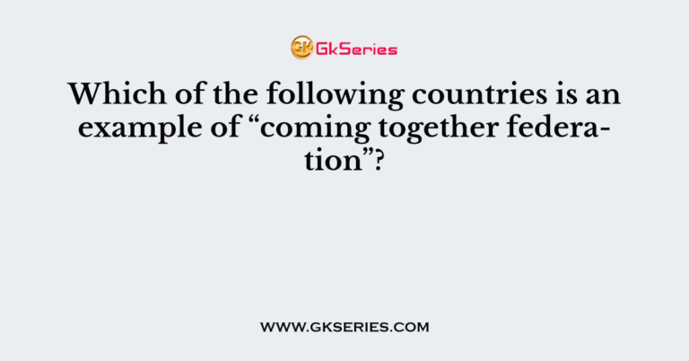 which-of-the-following-countries-is-an-example-of-coming-together