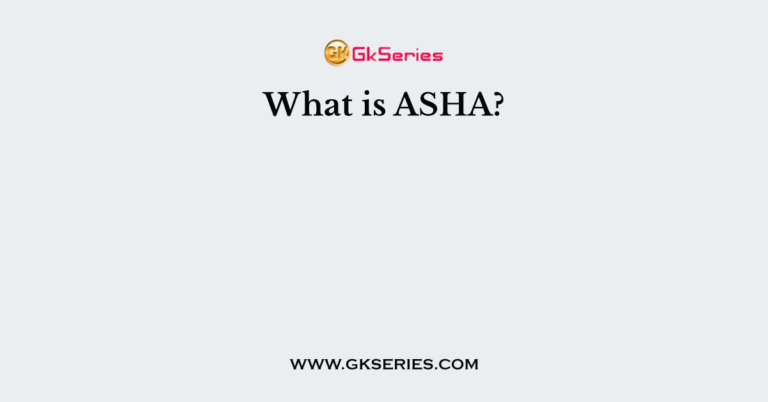 what-is-asha