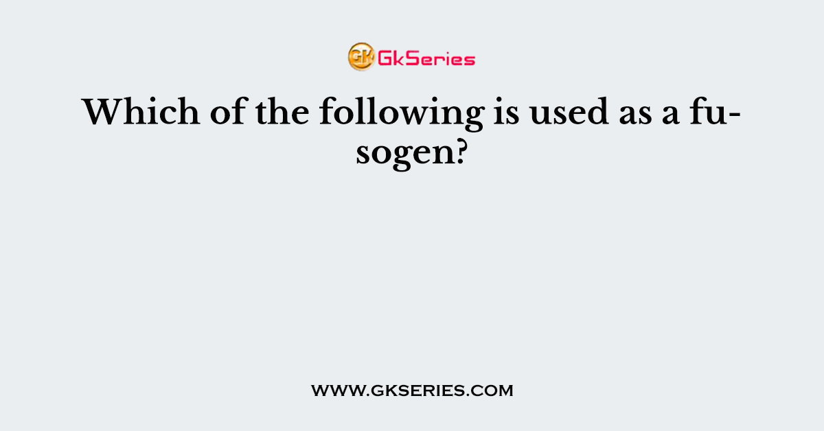 Which of the following is used as a fusogen?