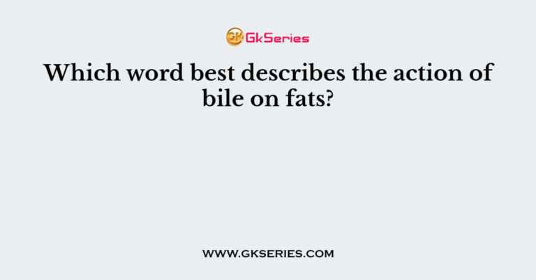 which-word-best-describes-the-action-of-bile-on-fats