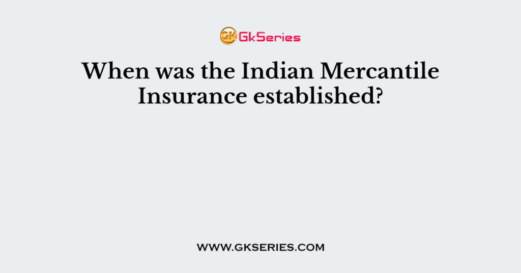 When was the General Insurance Council formed?