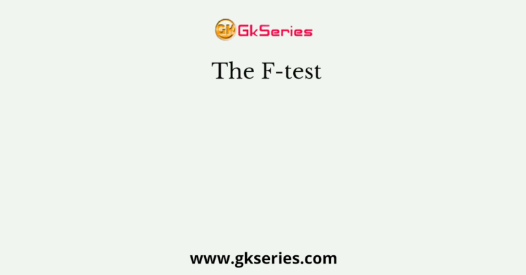 the-f-test