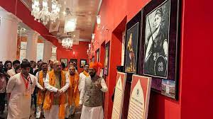 Amit Shah inaugurates ‘Gatha Swaraj Ki’ gallery in Scindia Museum, Gwalior