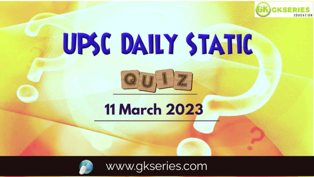 UPSC Daily Static