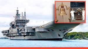 INS Vikrant gets back its ‘original’ 1961 bell