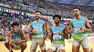 India's Men's Relay Team Finishes Fifth at World Athletics Championship