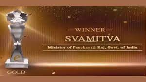 SVAMITVA Scheme Of Ministry Of Panchayati Raj Won National Award For E-Governance 2023