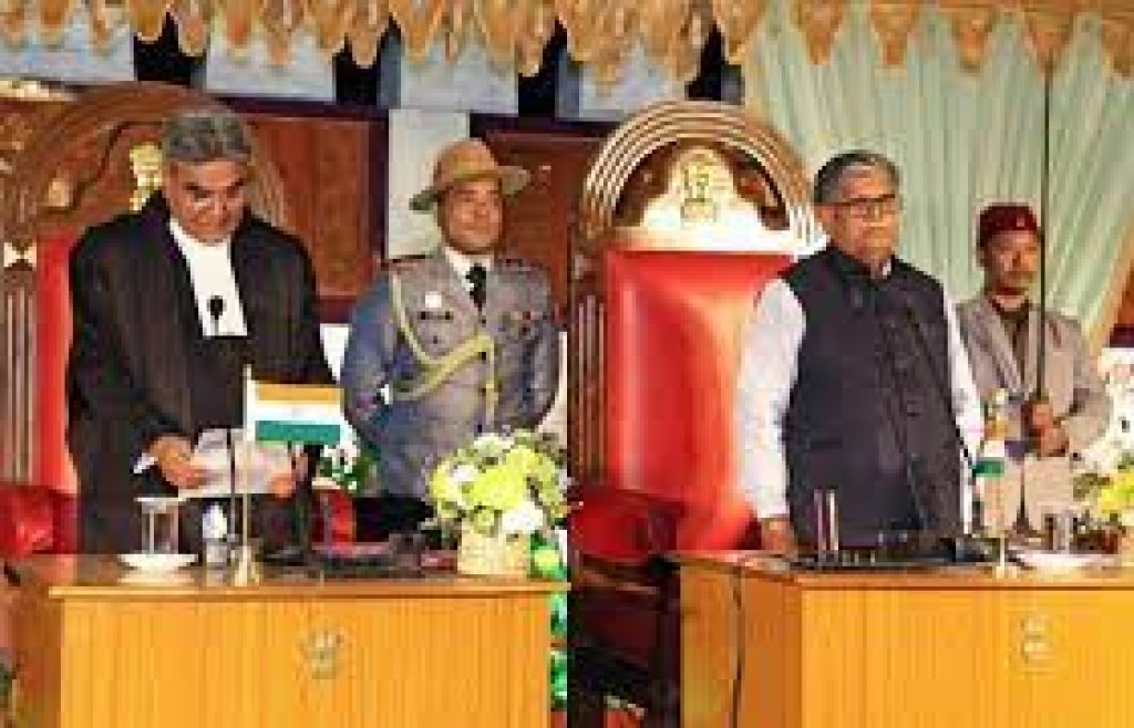 Justice Vijay Bishnoi Sworn In As Chief Justice Of Gauhati High Court