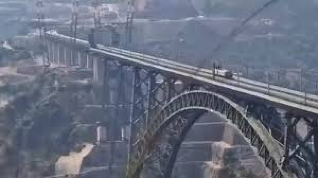 Chenab Bridge: Indian Railways Conducts Trial Run On World’s Highest Steel Arch Rail Bridge