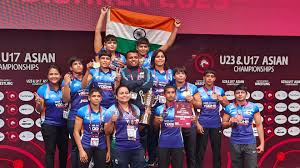 India Wins 11 Medals at the U-17 Asian Wrestling Championship 2024