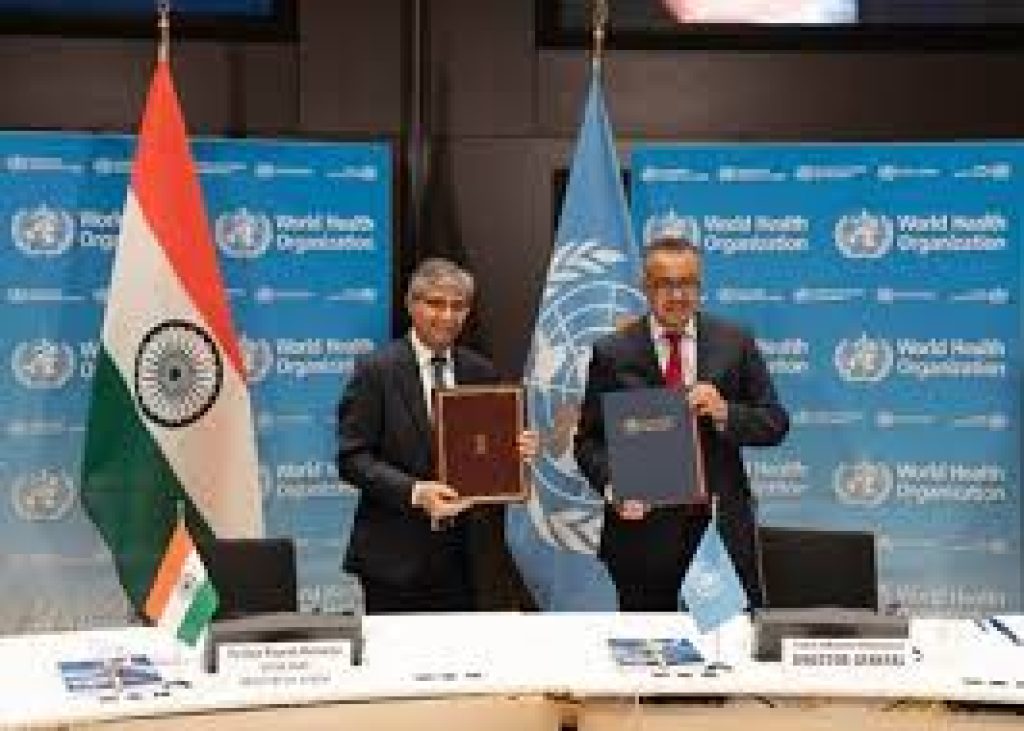 India and WHO Sign Landmark Agreement for Global Traditional Medicine Centre