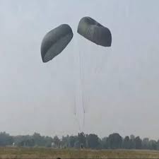 Indian Air Force Tests BHISHM Portable Hospital for Airdrop in Agra