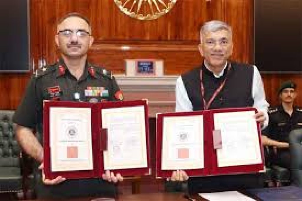 Indian Army & IAF Sign MoU with Gati Shakti Vishwavidyalaya to Boost Logistics Skills