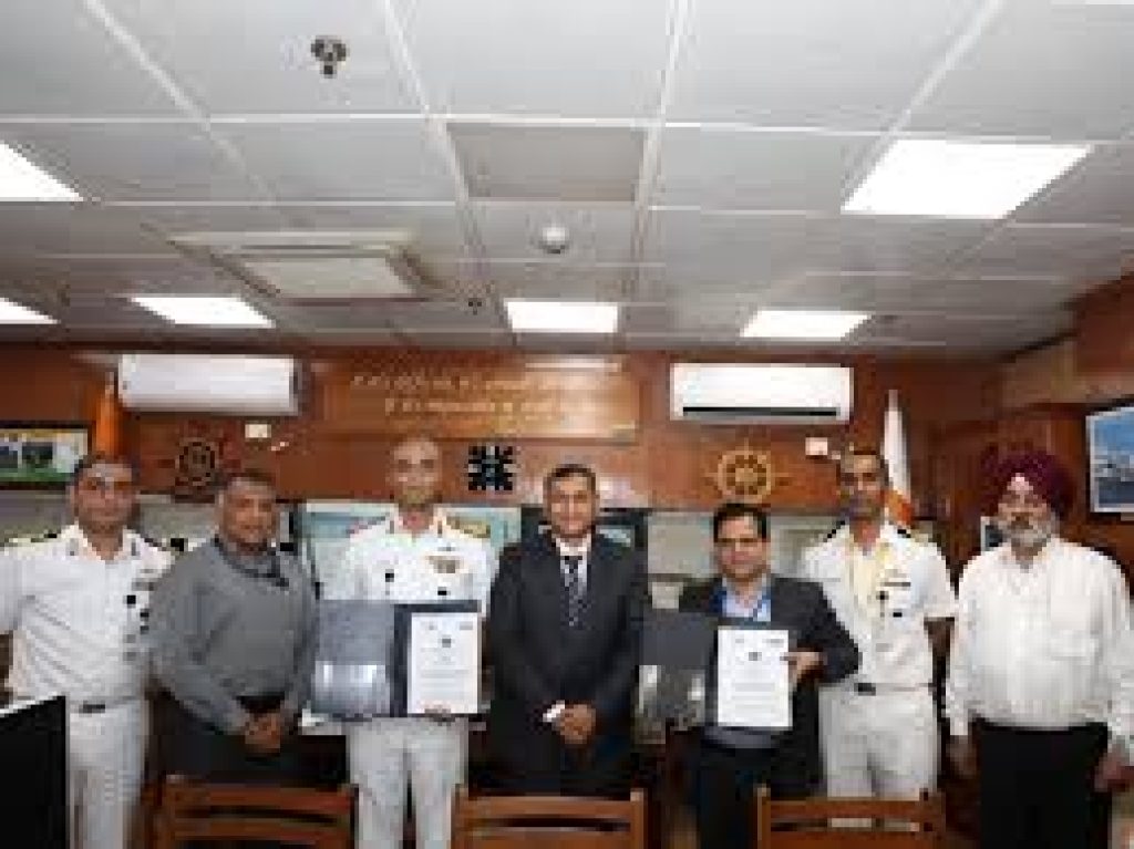 Indian Navy Signs MoU with BEML Ltd.