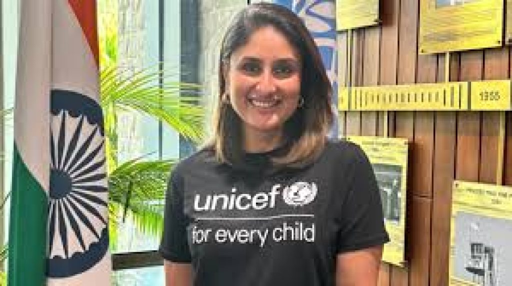 UNICEF India Welcomes Kareena as National Ambassador