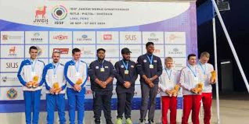 Gold Glory: Indian Men’s Team Triumphs in Rapid Fire Pistol