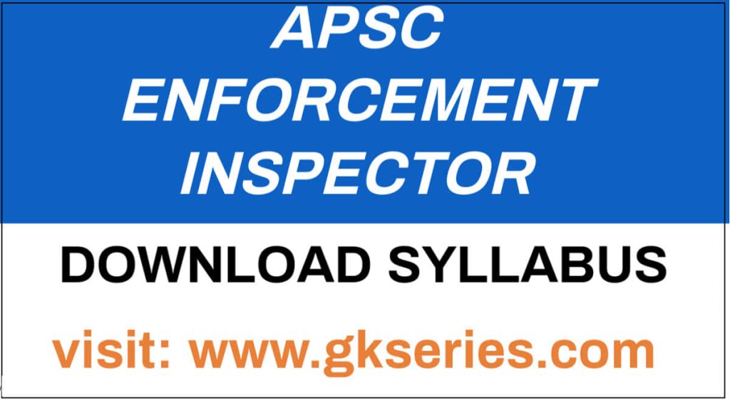 apsc enforcement exam syllabus