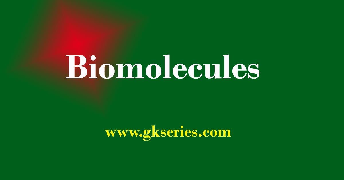 Biomolecules Multiple Choice Questions (MCQs) and Answers ...