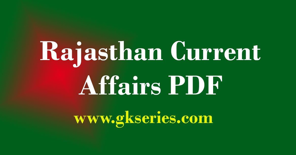 Rajasthan Current Affairs 2022 Download Pdf Latest News Articles And Events 2159