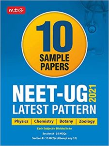 10 Sample Papers & Mock Test NEET-UG 2021 Latest Pattern - Model Test Papers for NEET Physics, Chemistry, Biology