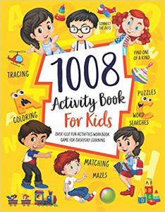 1008 Activity Book for Kids Ages 4-8